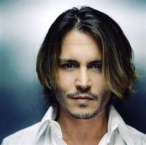 johnny depp middle part.